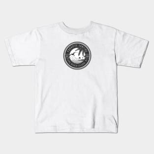 Long Beach Island, NJ - Surfing Design Kids T-Shirt